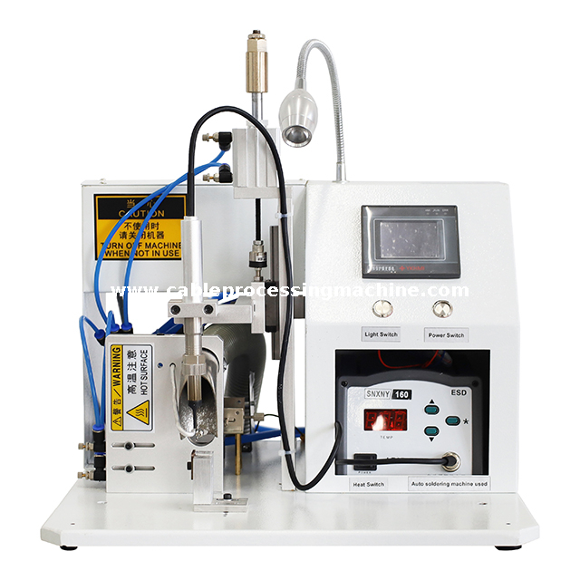 Máquina de solda de fio semiautomática