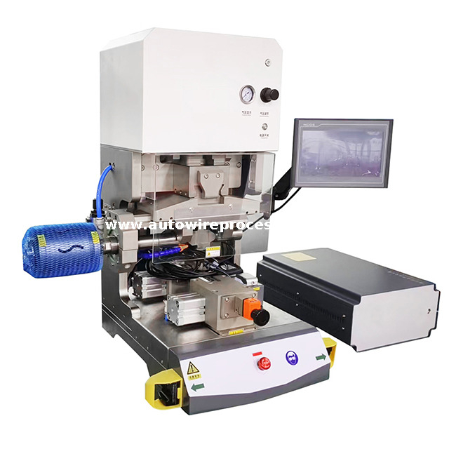 Máquina de soldagem ultrassônica para conector